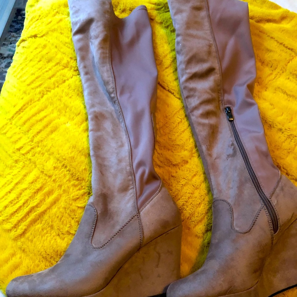 Knee high boots